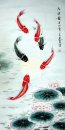 Fish - Lotus - peinture chinoise