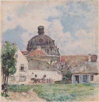 Ansicht von Klosterneuburg 1890