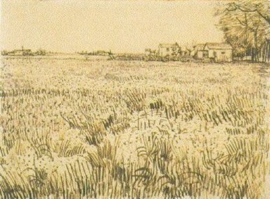 Prairie avec des fleurs 1888