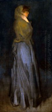 El arreglo en amarillo y gris 1858