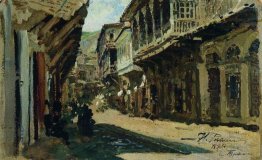 Street In Tiflis 1881