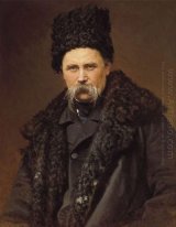 Ritratto di un poeta e artista Taras Shevchenko 1871
