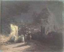 Nuit lunaire Au printemps 1877