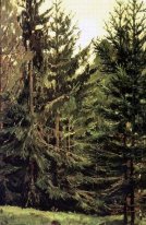 Tepi Of The Spruce Hutan 1881