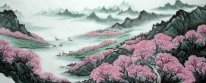 Montagne et de l'eau - peinture chinoise