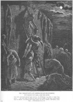 Jabesh Gileadites Recover The Bodies Of Saul And His Sons