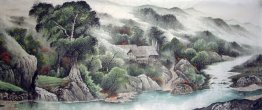 Mountains and water - Chinese Painting