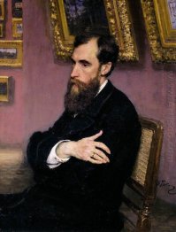 Portrait Of Pavel Tretyakov Founder Of The Tretyakov Gallery 188