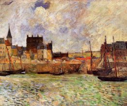 harbour scene dieppe