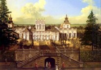 Wilan ¨ ® w Palace Seen From The Garden 1776