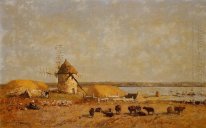 Uitzicht vanaf de Camaret Heights 1873