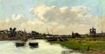 Hamnen i Trouville 1875