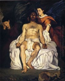 the dead christ with angels 1864