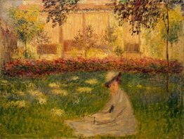 Woman In A Garden 1876