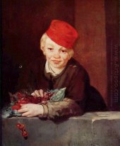 De jongen met kersen 1859