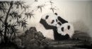 Panda - Peinture chinoise