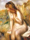 Bather Duduk Di Rock A 1892