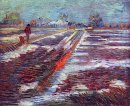 Landschaft mit Schnee 1888