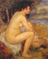 Nude in einer Landschaft 1883