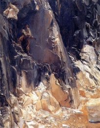 Marble Quarries At Carrara 1913