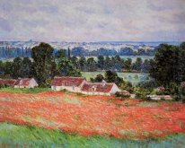 Champ de coquelicots à Giverny