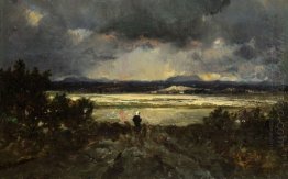 Sunset In The Auvergne 1844