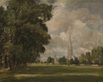 Salisbury Cathedral Dalla Lower Marsh Chiudi 1820