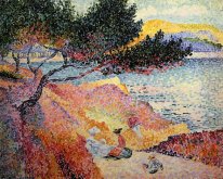 La Plage De Saint Clair 1907