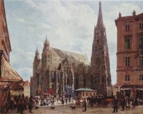 Blick von der Stephansdom Von Stock im Eisen Platz 1832