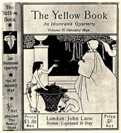 design unused for the cover of volume iv of the yellow book