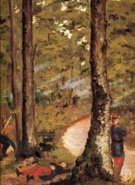 Yerres Soldiers In The Woods