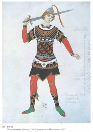 Costume Design For The Ballet Firebird By Igor Stravinsky 1931