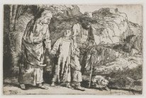 Christ Renvoi du Temple avec ses parents 1654