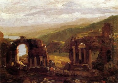 Die Ruinen von Taormina 1842