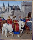 Entry Of Emperor Charles Iv In Cambrai 1460