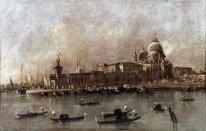 Venise: Vue de l'entrée du Grand Canal