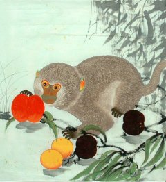 Monkey - Chinese Painting