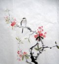 Oiseaux et fleurs - Peinture chinoise