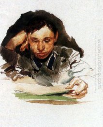 Portrait Of Student 1882