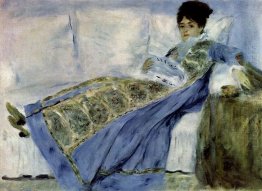 Madame Monet On The Divan