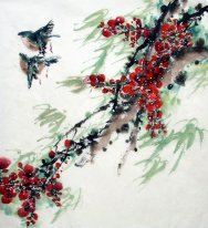 Plum Blossom - Lukisan Cina