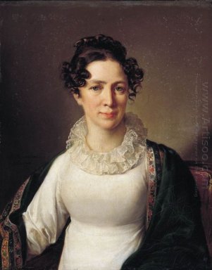 Portrait de la sœur de l\'artiste Vatropinin 1825