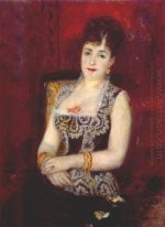 Portrait Of The Countess Pourtales 1877