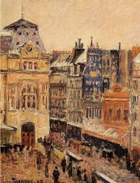 view of paris rue d amsterdam 1897