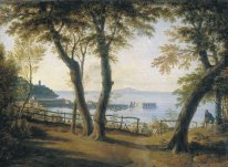 Italian Seaside Landscape