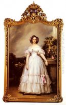 Porträt von Prinzessin Marie Clementine von Orleans 1832