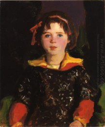 Bridgie (also known as Girl with Chinese Dress)