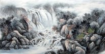 Waterfall - Chinese Painting