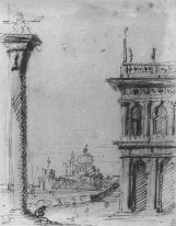 Piazzetta é que olha para Maria della Salute