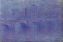 Waterloo Bridge Effekt von Nebel 1903